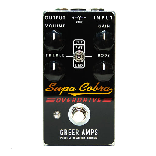 Greer Amps Supa Cobra Touch Sensitive Overdrive