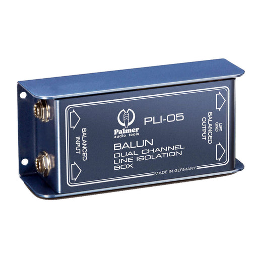Palmer Audio Tools PLI-05 Balun Line Isolation Box 2 Channel