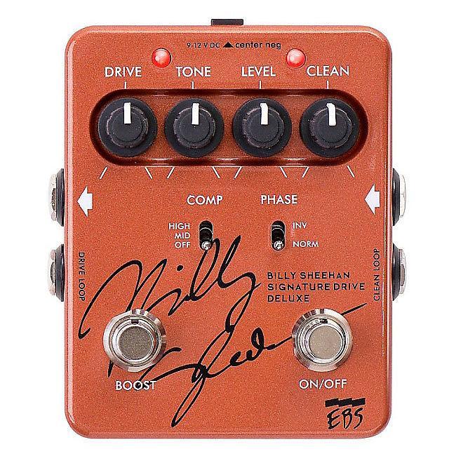 ebs pedals EBS Pedals Billy Sheehan Signature Drive Pedal