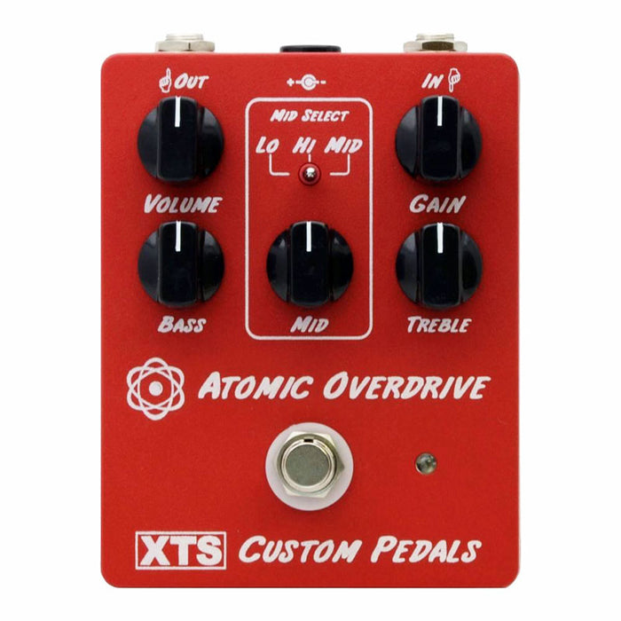XTS Atomic Overdrive Pedal - High Gain British Overdrive