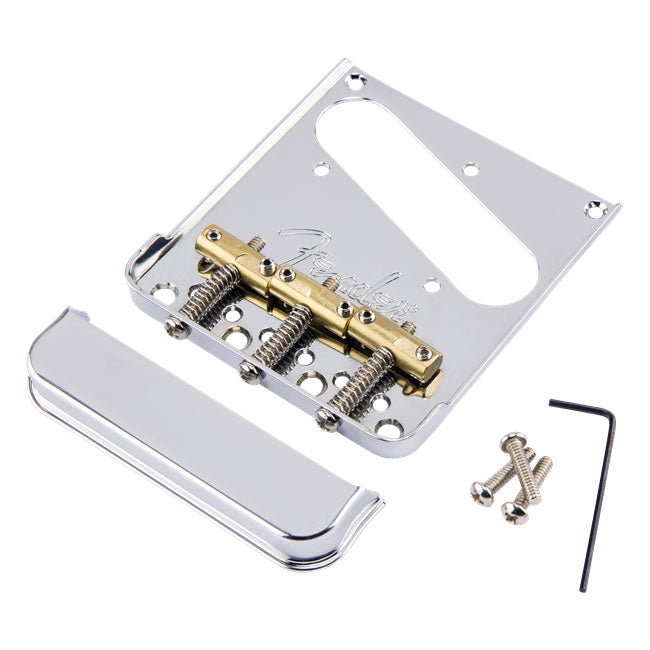 Fender 3-Saddle American Pro Telecaster Bridge Assembly Chrome 0992005000