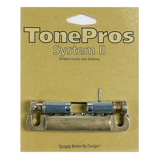 TonePros T1ZA-AN Metric Aluminum Tailpiece Aged Nickel