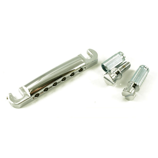 TonePros Standard 5/16–24 Locking Aluminum Stop Tailpiece Chrome T1ZSA-C