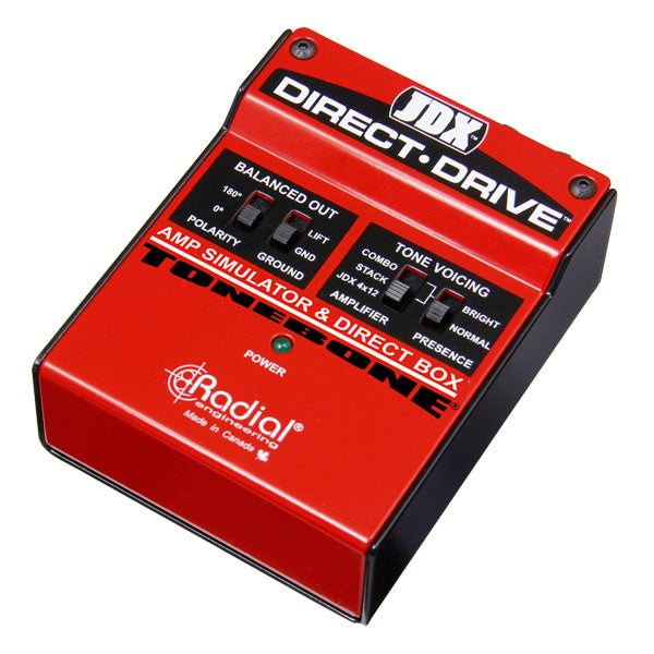 Radial Engineering JDX Direct-Drive Amp Simulator & DI Box