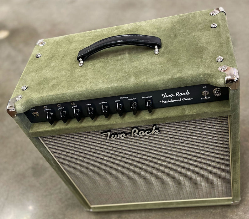 Two-Rock Traditional Clean 40w Combo Amplifier Moss Suede