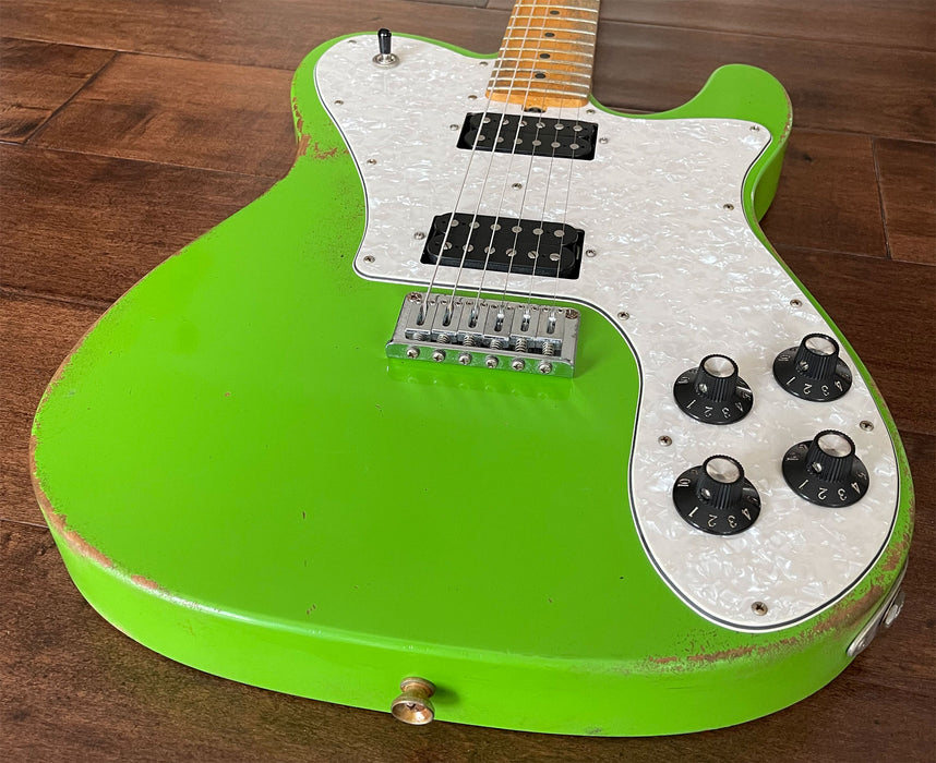 Friedman Vintage T Electric Guitar Heavy Aged Lochness Green 0821-2114