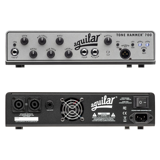 Aguilar Tone Hammer 700 Super Light Bass Amplifier Head 700 Watts