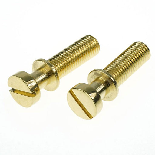 Faber 3095-2 Vintage Steel 5/16-24 Tailpiece Studs Gold Finish