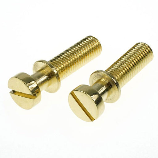 Faber 3095-2 Vintage Steel 5/16-24 Tailpiece Studs Gold Finish