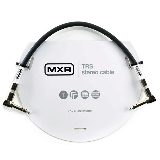 MXR 1FT TRS Stereo Cable Angled Plugs DCIST1RR