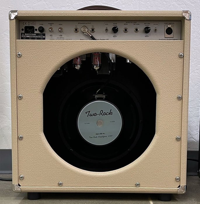 Two-Rock TS1 40w Combo Amplifier Blond Tolex Oxblood