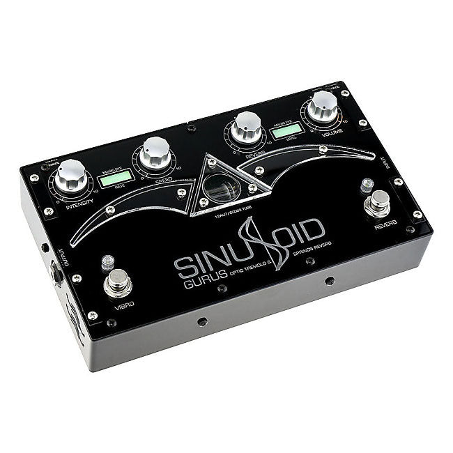 gurus pedals Gurus Amps Sinusoid Tube Driven Optical Tremolo & Spring Reverb