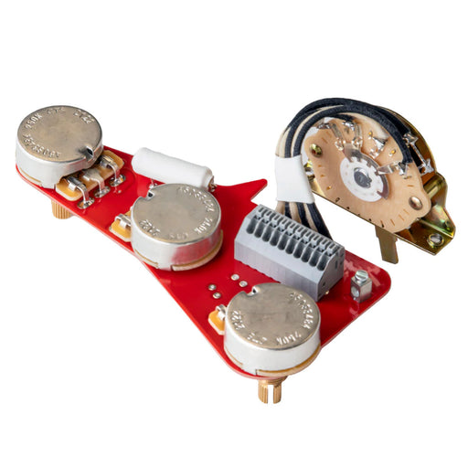 Obsidian Wire True ST Vintage 54 Solderless Prewired 5-Way Strat Wiring Kit