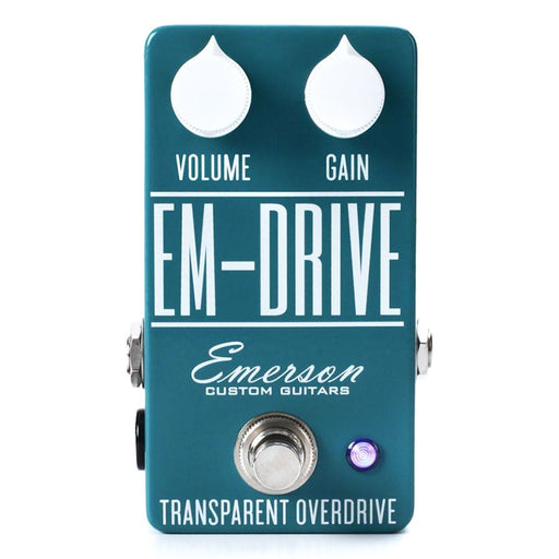Emerson EM-Drive Transparent Overdrive Pedal - Hand Wired USA Made!