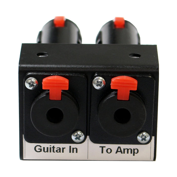 input output guitar pedal Best-Tronics 2-Port Input/Output Pedaltrain Jack Panel Kit