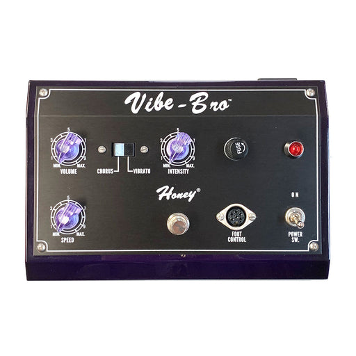 Shin-ei VB-1 Vibe-Bro Chorus Vibrato Pedal Machine Hot Rod Purple