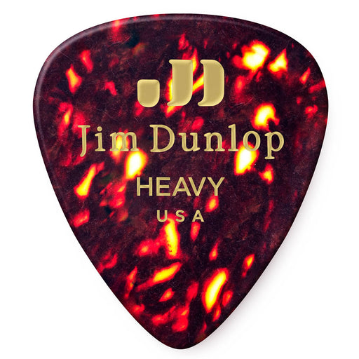 72 Pack! Dunlop Shell Classic Heavy Celluloid Guitar Picks 483R05HV