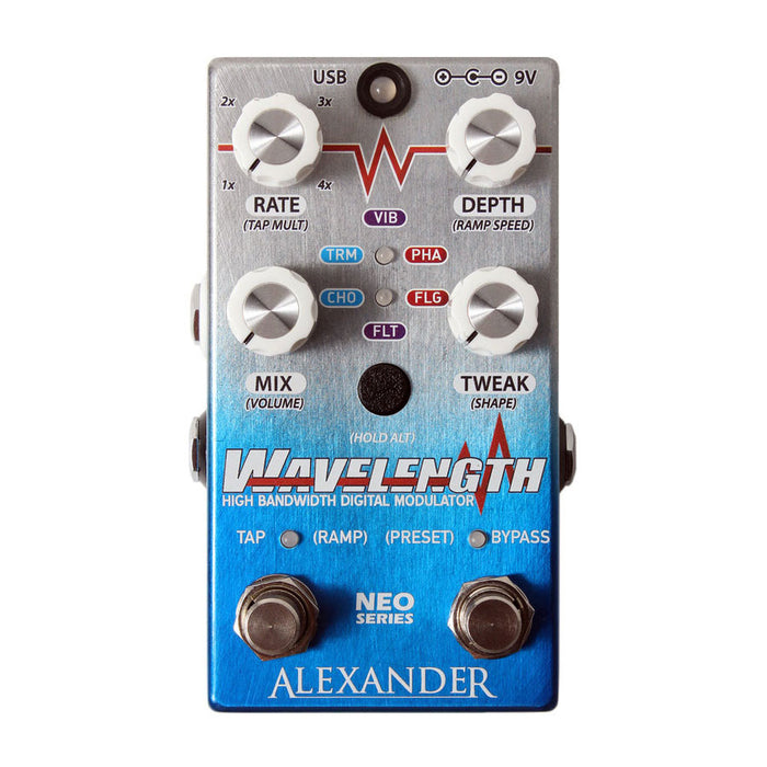 Alexander Pedals Wavelength Digital Modulator Pedal