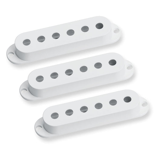 Seymour Duncan Strat Pickup Cover Set Of 3 No Logo White 11800-01-W-NOL