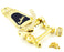 Bigsby B7 Kalamazoo Tailpiece Tremolo Gold TP-3670-002