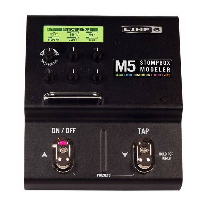 Line 6 M5 Stompbox Modeler 100+ Effects