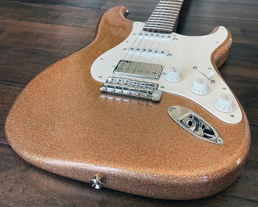 Xotic California Classic XSC-2 Electric Guitar Sunrise Orange Sparkle 2767