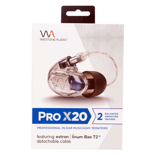 Westone Audio Pro X20 Professional In-Ear Monitors