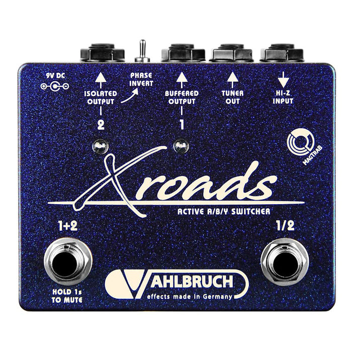 pedale crossrad Vahlbruch Xroads (Crossroads) Active ABY Switcher Pedal
