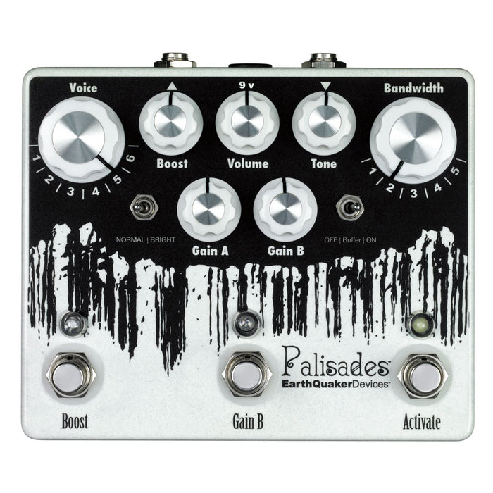 Earthquaker Devices Palisades V2 Overdrive Distortion Pedal