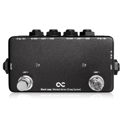 One Control Minimal Series Black Loop 2 Loop Switcher OC-M-BL