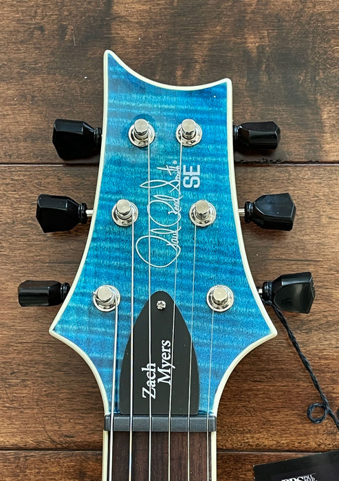PRS 2022 SE Zach Myers Electric Guitar Myers Blue CTIE06234