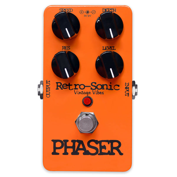 Retro-Sonic Phaser Script Logo Phase 90 Tone | Vision Guitar
