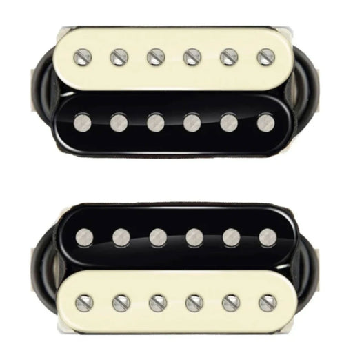 Bare Knuckle Black Dog Humbucker Pickup Set 50mm Open Zebra